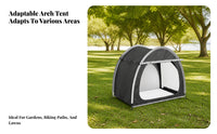 210D Oxford Cloth Cycle Storage Tent Silver-Coated Bike Storage Shelter
