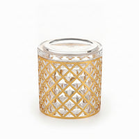 Clear Canister Space-Saving Cylindrical Storage Jar Transparent for Kitchen