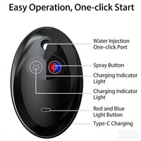 Electric Callus Remover Foot File with Red and Blue Light
