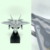 F-22 Falcon Model Stealth Die-Cast Aircraft Replica Long-Lasting for Collectors