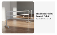 Freestanding Dance Barre Non-Slip Base Portable Dance Barre Thickened Steel Pipe Portable Stretching Bar for Children, Beginners