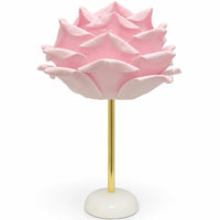 Rose Table Lamp Romantic Lamp with Rose Lampshade Elegant for Bedside, Bedroom