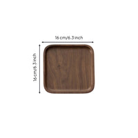 Solid Wood Serving Tray Decorative Wooden Platter Crack