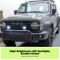 Waterproof LED grille lights for SUV
