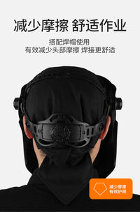 Head-Worn Welder's Cap, Sweat-Absorbing Pirate Hat, Magic Headband, Welding Face Shield