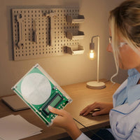 Planetary Frequency Wave Generator Portable Planetary Frequency Resonance Generator 7.83Hz Wave Oscillator Digital Screen