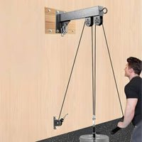 Wall Mounted Cable Pulley System Full Body Exercise for Bodybuilders