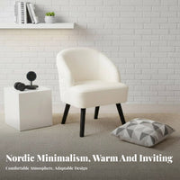 Upholstered Tub Chair Minimalist Design Armchair Contemporary Design