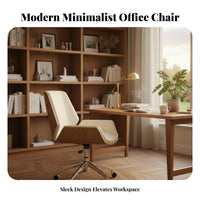 Highspine-Supporting Ergonomic Chair Modern Minimalist Look Office Furniture Gliding Rolling Casters Adjustable Headrest