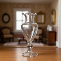 1:12 Dollhouse Miniature Glass Vase for DIY Mini Home Decor