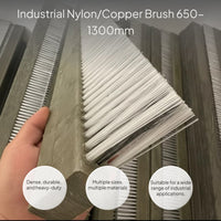 Commercial Strip Brush for Particle Removal, Heavy Duty