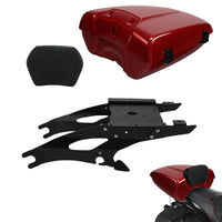 GUANTENGYU Luggage Rack with Backrest and Top Case for Indian Roadmaster/Chief 2014-2017