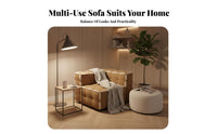 3 Pieces adaptableCombination Configurable Seating Reconfigurable Living Room Furniture Plush Upholstery airyLike Comfort