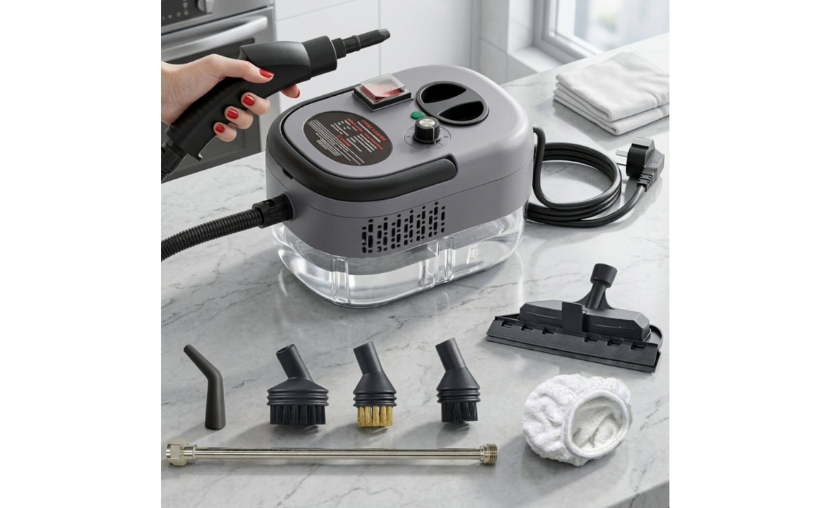 Corded Handheld Steam Cleaner Chemicalnon-Chemical Handheld Steamer Fast Heat-up Portable Steamer Powerful for Kitchen