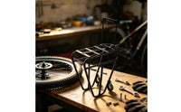10 Pieces Front Bike Front Rack-Mounted Rack Rectangular Tubular