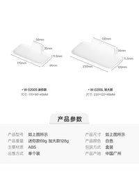 可折叠置物架免打孔壁挂墙上收纳架卫生间书桌办公桌眼镜杂物收纳 可折叠收纳架L大号 1层 0x0号