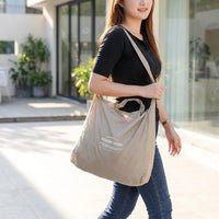 Foldable Lightweight Travel Shopping Bag Backpack with Drawstring Closure