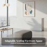 organic shape Sectional Sofa Set Creative Shape Armless Lounge Set configurable Design Minimalist for Visitors, Business Owners