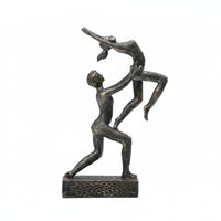 Dancing Figure Statue Elegant Gymnast Table Decor Ideal Gift for Office, Dancers
