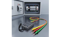 Buzzer Indicator Three Phase Sequence Meter Fast and Accurate Measurement 3 Phase Sequence Tester Portable for Maintenance Technicians