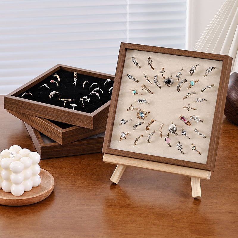 Creative Ring Tray Bagua Bracelet Storage Display Stand Desktop Jewelry Rack