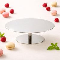 Double-Tier Mirrored Tray Minimalist Serveware Decorative