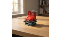 1:160 Locomotive Model Static N Scale Locomotive Blue Underframe for Display