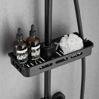 Shower Slide Bar Shelf Rustproof Household Storage Tool-without Cost