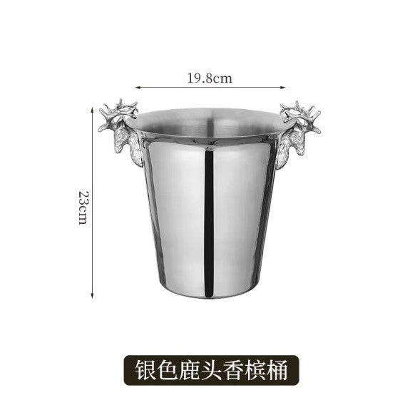 Silver / Deer Bucket