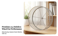 Space-Saving Metal Running Wheel