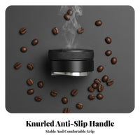 304 Stainless Steel Espresso Tamper Improves Consistency Espresso Distribution Tool Easy to Clean for Baristas