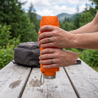 Collapsible Silicone Water Bottle for Outdoor Sports, 700ml/500ml Portable Travel Kettle