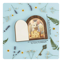 Door Wall Decal Whimsical Design Fairy Door Easy to Install for Playroom