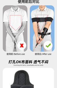 Golf Swing Training Aid for Wrist and Arm Stability