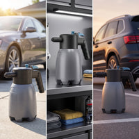 Rechargeable Electric Foam Sprayer Cordless Foam Sprayer with Pressure Release Valve Handheld for Car Owners, Driveway Detailing
