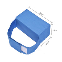 Padded Detachable Leg Cushion Soft Leg Cushion with Strap Compact Knee Separator with Straps Slim for Side Sleepers, Bed