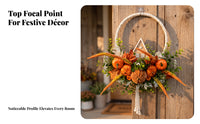 Authentic Fall Wreath with Tassel