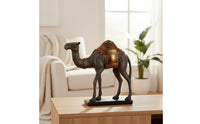 Vivid Details Camel Figurine | Textured, Camel Statue, for Living Room