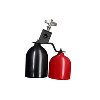 Plastic Cowbell with Dual-Tone High and Low Pitch