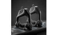 Exercise Handle Textured Grip Gym Equipment Angular Shape for Weight Training