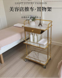 美容仪器推车带抽屉美容院专用小推车移动手推工具车置物架子整装