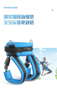 户外儿童蹦极床跳跳床蹦蹦床游乐场弹力绳汽车扣安全兜安全带配件