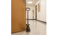 Cast Iron Dog Door Stop Anti-Collision Home Decor Item Ready to Use for Indoor