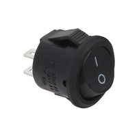 Round Rocker Switch KCD11, 15mm Mounting Hole, 3A, for Home Appliances