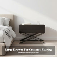 Nightstand with Storage Minimalist Design Bedside Cabinet Modern design for Hotel