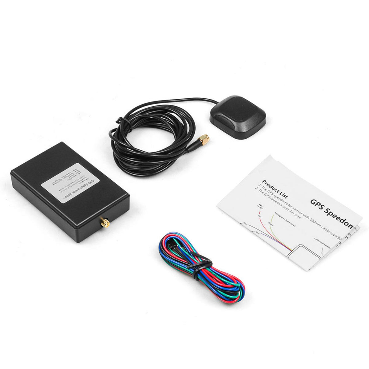 Plug and Play Speed Sensor Easy Installation Odometer Sensor Multi-Wire Harness 10Hz for Car Tuning, Dashboard Setup