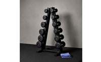 Triangular Dumbbell Rack Space Saving Dumbbell Rack Organized for Home Gym Owners