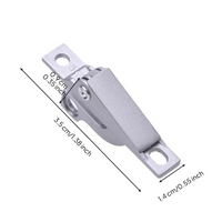 Aluminum UPVC window security handle