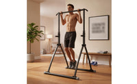 Pull-up Frame with Press Handles Foldable Pull-up Bar Press Station Heavy-Duty Equipment Multi-Function for Fitness Enthusiasts