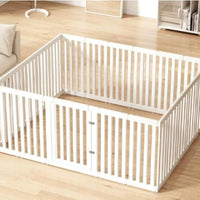 Indoor Pet Enclosure Easy to Pet Hygiene Enclosure with Door Washable Dog Playpen with Door for Puppy , Apartments